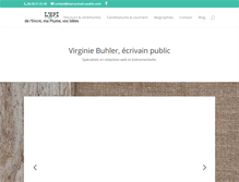 Tablet Screenshot of lepi-ecrivain-public.com